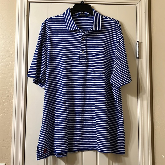 Polo by Ralph Lauren Men’s Striped Polo - Picture 1 of 4
